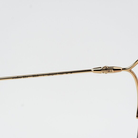 Dior MISSDIOR B2U Women Sunglasses Gold Pink Butterfly CD40095U 10Y BRAND NEW - Picture 13 of 14